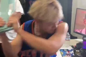 哈利伯顿绝杀尼克斯之后 尼克斯球迷的反应😭